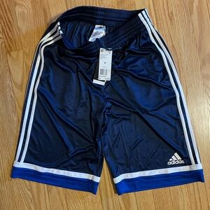 Adidas Men's Navy Blue Athletic Shorts